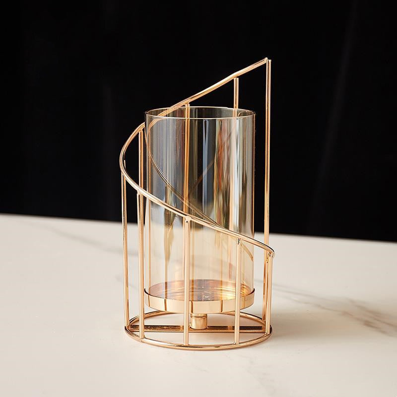 Nordic Romantic Candle Holder – Modern Scandinavian Decor for Cozy Home Ambience