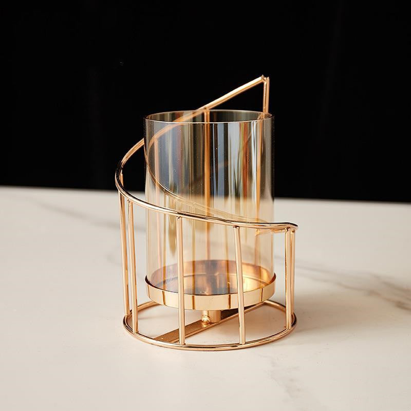 Nordic Romantic Candle Holder – Modern Scandinavian Decor for Cozy Home Ambience