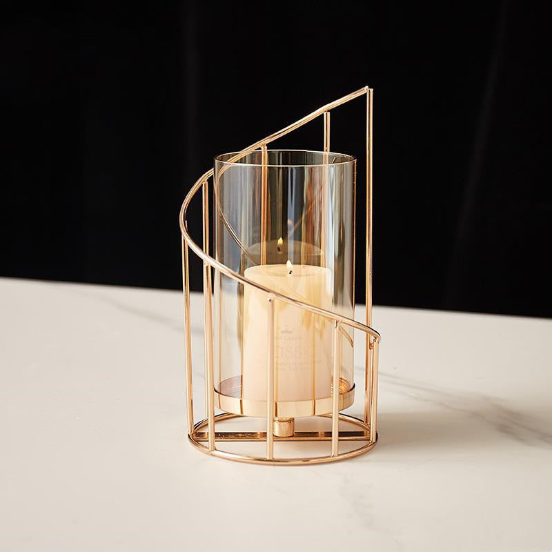 Nordic Romantic Candle Holder – Modern Scandinavian Decor for Cozy Home Ambience