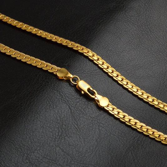 Elegant Gold-Plated Necklace – Timeless Shine for Every Style