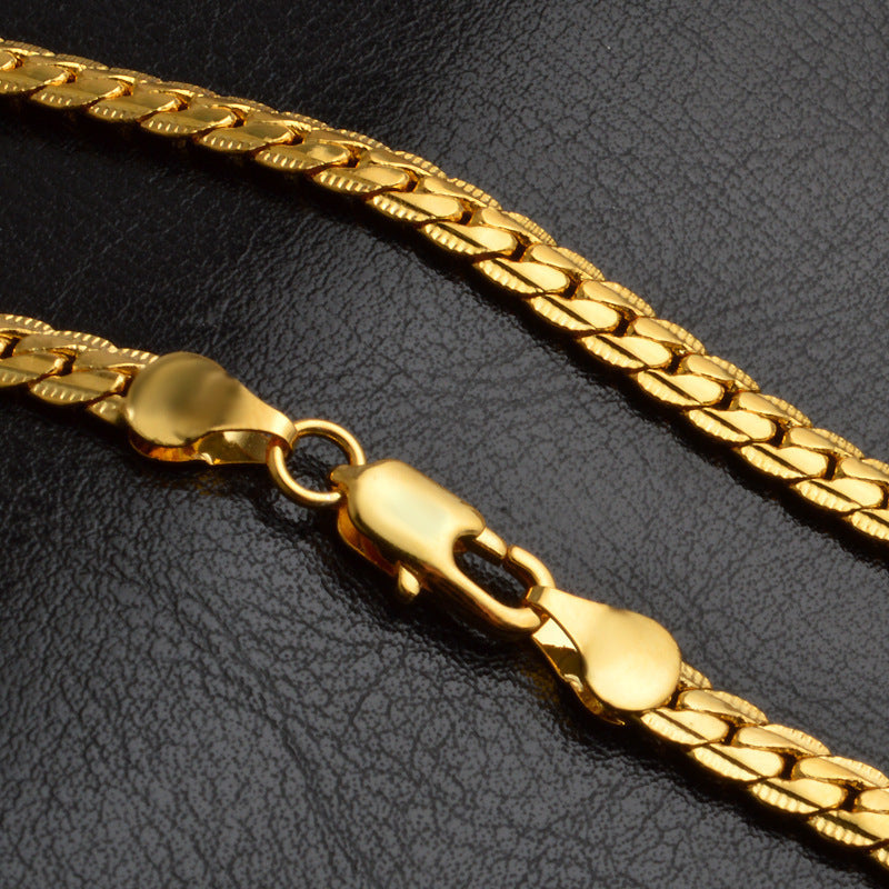 Elegant Gold-Plated Necklace – Timeless Shine for Every Style