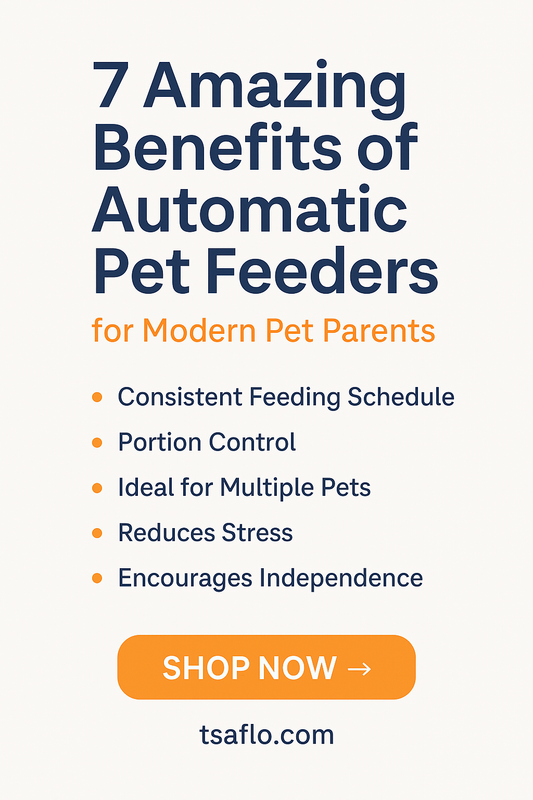 7 Amazing Benefits of Automatic Pet Feeders for Modern Pet Parents