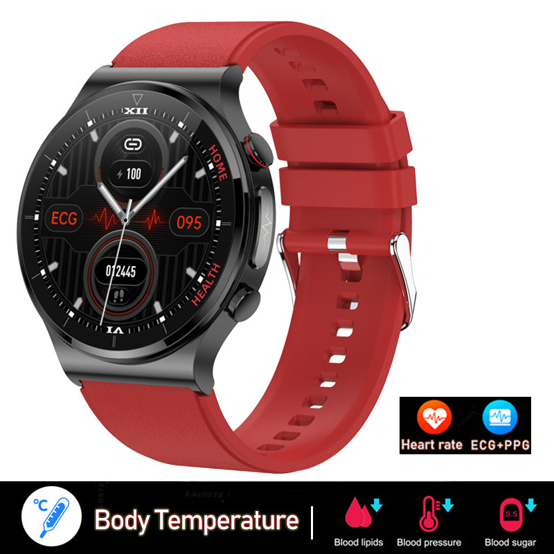 LuxTrack™  Luxury Smartwatch with AMOLED Display & Health Monitoring