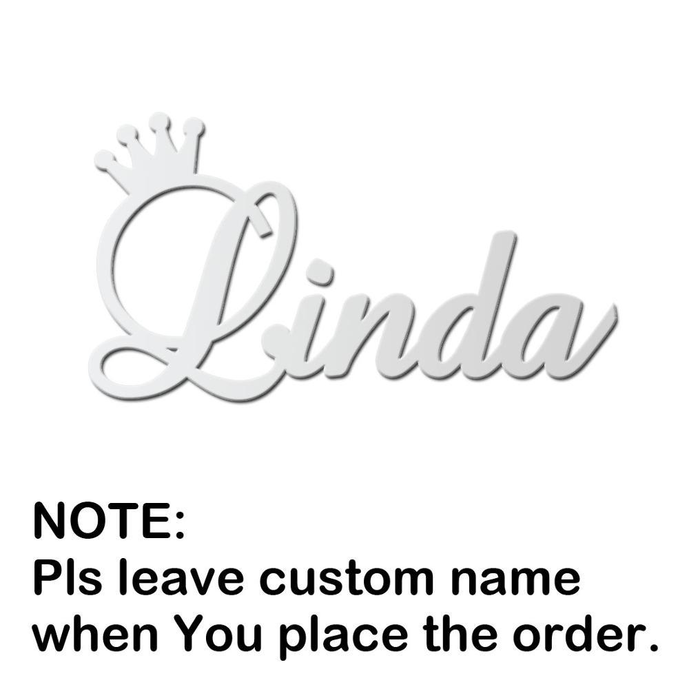 Custom Name Necklace – Full Diamond Letter Pendant in Titanium Steel
