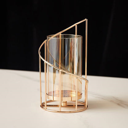 Nordic Romantic Candle Holder – Modern Scandinavian Decor for Cozy Home Ambience