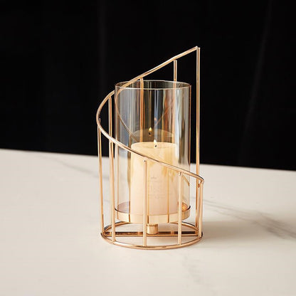 Nordic Romantic Candle Holder – Modern Scandinavian Decor for Cozy Home Ambience