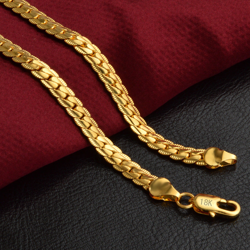 Elegant Gold-Plated Necklace – Timeless Shine for Every Style