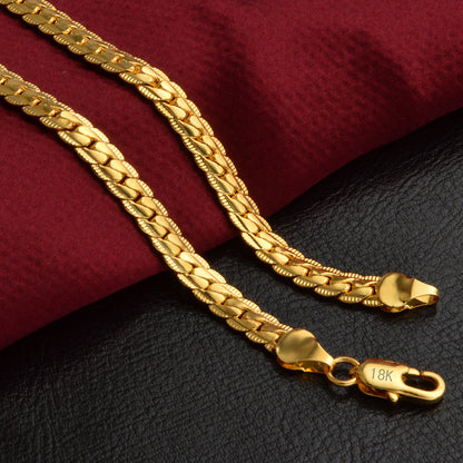 Elegant Gold-Plated Necklace – Timeless Shine for Every Style