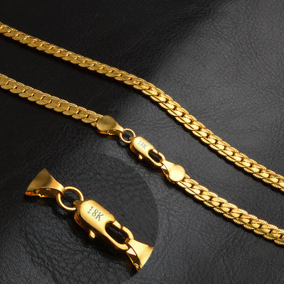 Elegant Gold-Plated Necklace – Timeless Shine for Every Style