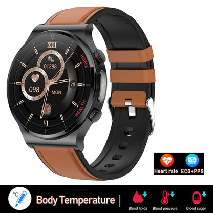 LuxTrack™  Luxury Smartwatch with AMOLED Display & Health Monitoring