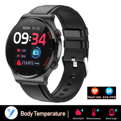LuxTrack™  Luxury Smartwatch with AMOLED Display & Health Monitoring